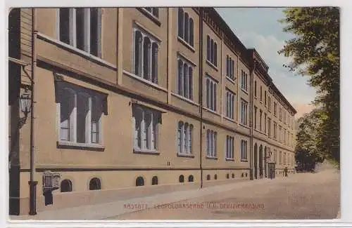 65399 AK Rastatt - Leopoldskaserne II u. Offizierskasino