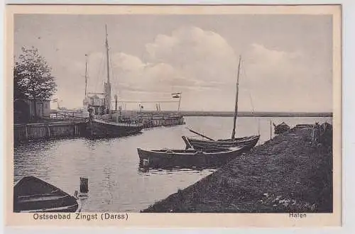 90671 AK OStseebad Zingst (Darss) - Hafen mit Fischerbooten