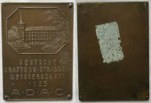 ADAC Plakette Deutsche Kraftrad Straßen Meisterschaft Schleiz 1925 (142696)
