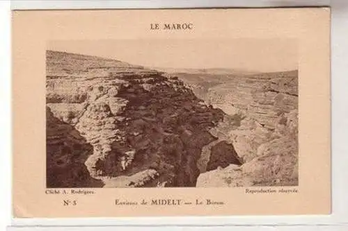 58330 Ak eines deutschen Fremdenlegionärs aus Marokko Midelt Ortsansicht 1927