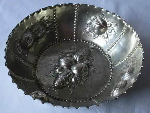 800er Silberschale Obstschale Meister Eugen Marcus Hofjuwelier Berlin (112861)