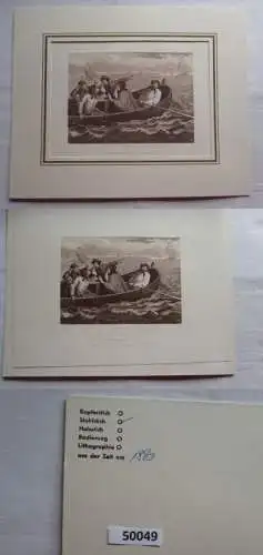 alter Stich - INDUSTRY AND IDLENESS. - PLATE 5. - THE IDLE PRENTICE TURN`D AWAY