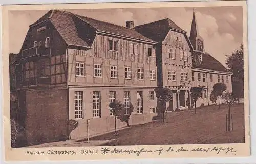 906699 Ak Güntersberge - Kurhaus Güntersberge im Ostharz 1932