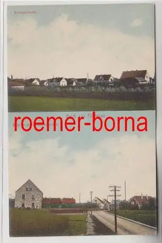75786 Mehrbild Ak Gruß aus Röderau Gohliser und Zeithainer Straße um 1910