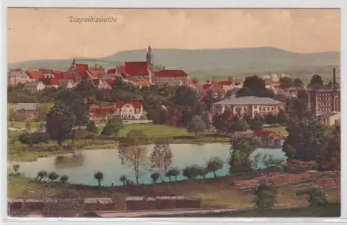 20453 Feldpost Ak Dippoldiswalde Totalansicht 1915