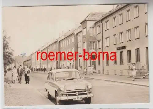 72850 Ak Kitzscher Kreis Borna Ladenstrasse 1976