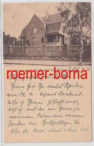 74362 Ak Großdeuben bei Leipzig Landhaus Ranft 1921