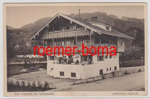 73039 Ak Bad Wiessee am Tegernsee Landhaus Dralle um 1930