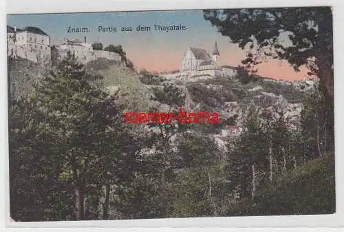 72873 Ak Znaim Znojmo Partie aus dem Thayatale um 1910