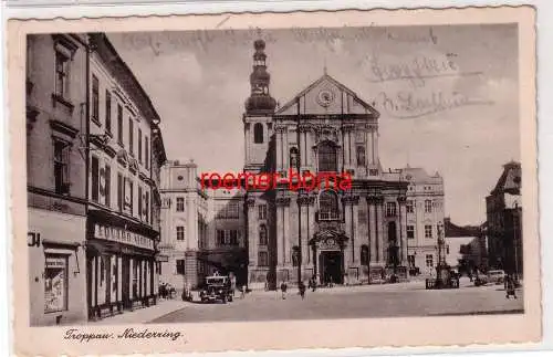 75439 Feldpost Ak Troppau Opava Niederring 1943