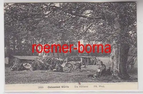 57077 Ak Ostseebad Müritz Die Köhlerei  um 1930