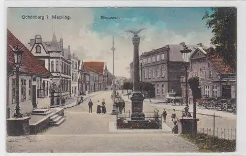 27621 Ak Schönberg in Mecklenburg Siemzerstrasse 1917
