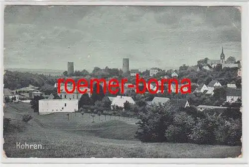 76659 Ak Kohren Gesamtansicht 1909