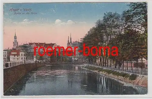 75427 Ak Hagen i. Westf. Partie an der Volme 1921