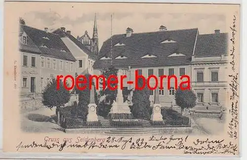 75599 Ak Gruss aus Seidenberg Zawidów 1903