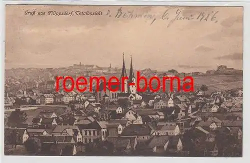 76767 Ak Gruß aus Filippsdorf Filipov Totalansicht 1926