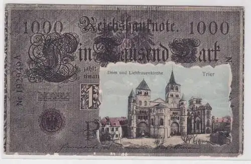86077 Banknoten Ak Trier Dom und Liebfrauenkirche 1908