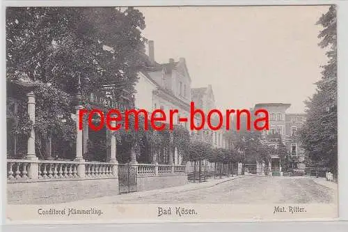 77416 Ak Bad Kösen Conditorei Hämmerling 1912