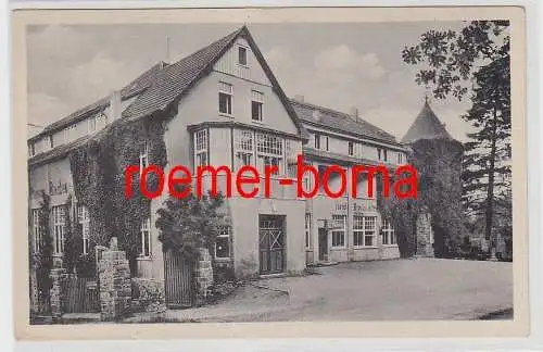 77378 Ak Friedrichsbrunn im Harz Hotel Brockenblick 1956