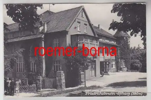 77376 Ak Friedrichsbrunn im Ostharz (580 m) HOG Brockenblick 1970