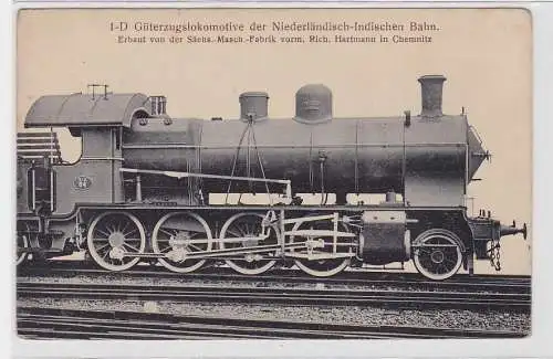 90332 Ak Güterzuglokomotive der Niederländisch Indischen Bahn