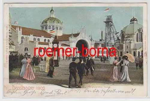76474 Ak Düsseldorf Bergbaulicher Verein 1902
