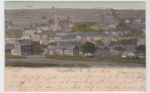 92971 AK Lengenfeld im Vogtland - Gesamtansicht 1905