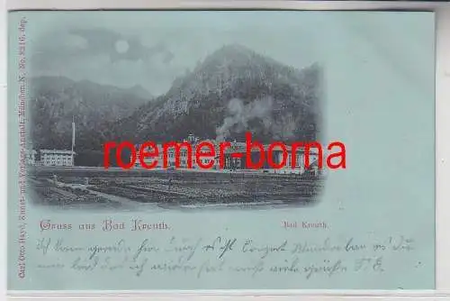 67924 Ak Gruss aus Bad Kreuth 1898