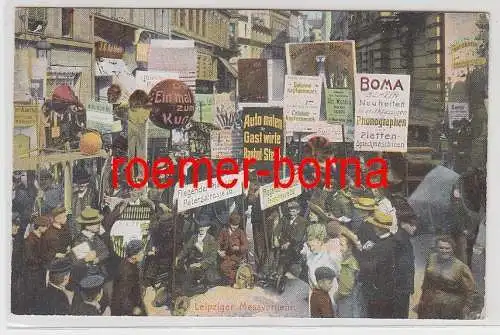 77564 Künstler Ak Leipzig Messe Leipziger Messverkehr 1910