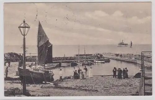 92292 Ak Bornholm Dänemark Sandvig 1913