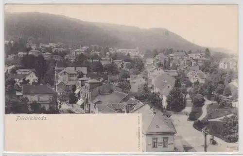 39196 Ak Friedrichroda Totalansicht um 1900