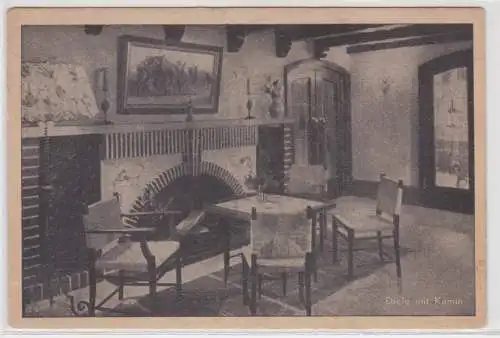 25501 Ak Ferienheim Carlsfeld Weiterglashütte im Erzgebirge um 1910