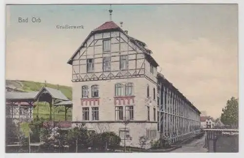 40075 Ak Bad Orb Gradierwerk um 1910