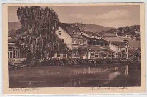 76136 AK Ilsenburg im Harz - Zu den roten Forellen mit Seepartie 1930