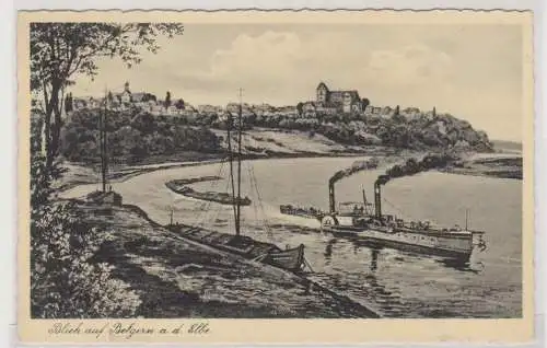 48430 Ak Blick auf Belgern an der Elbe 1936