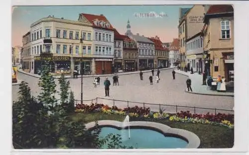 907026 Ak Eisleben - Plan mit Cigarrenladen, Geschäft H. Löwenstein, usw um 1915