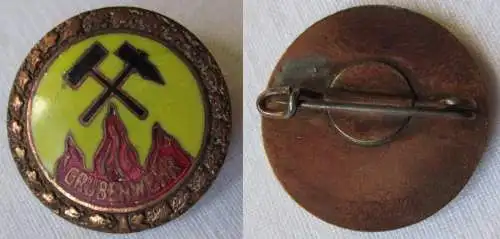 DDR Abzeichen Treueabzeichen der Grubenwehr in Bronze Bartel 860 f (136136)