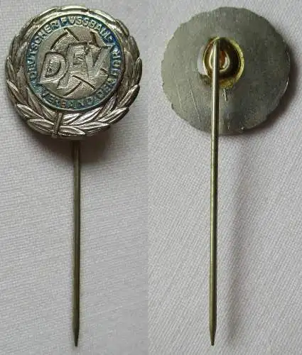 DDR Abzeichen Ehrennadel DFV Deutscher Fußball-Verband Silber (142601)