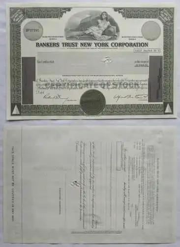 Stückaktien Bankers Trust New York Corporation USA (139674)