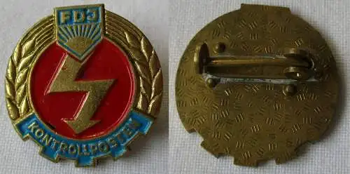 DDR Abzeichen FDJ Kontrollposten Bartel Band 1 Nr. 91 e (144714)