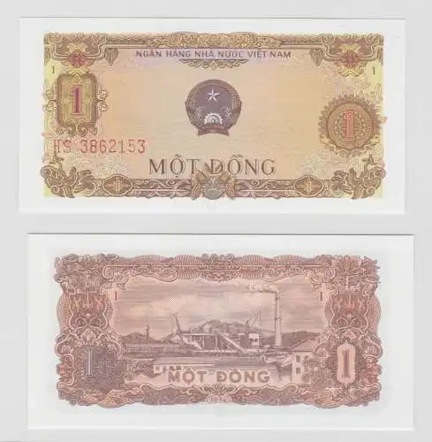 1 Dông Banknote Vietnam 1976 Pick 80 UNC (138133)