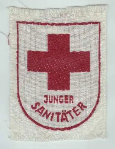 DDR Stoffabzeichen Aufnäher JP Junger Sanitäter DRK Rotes Kreuz (145130)