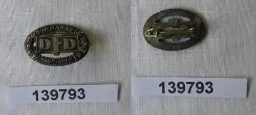 DDR Erinnerungsabzeichen "10 Jahre DFD" 1947-1957 900er Silber (139793)