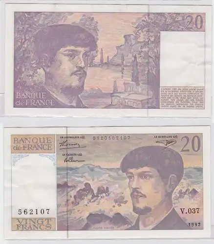 20 Franc Banknote Frankreich 1992 (122336)