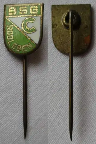 DDR Sport Anstecknadel Mitgliedsabzeichen BSG Chemie Rodleben (145285)
