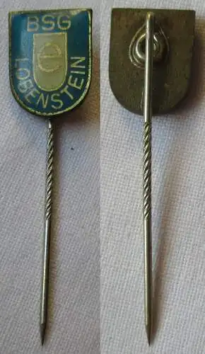 DDR Sport Anstecknadel Mitgliedsabzeichen BSG Elektrotechnik Lobenstein (145467)