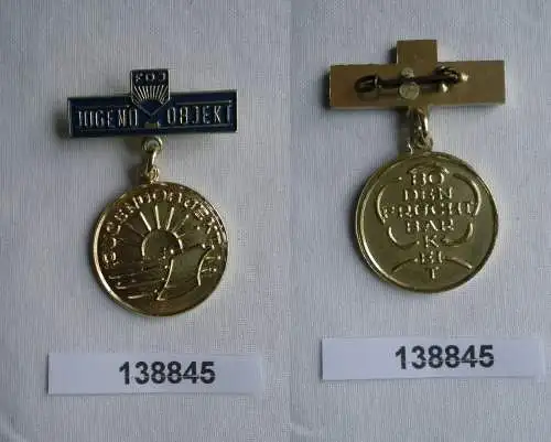 DDR FDJ Abzeichen Jugendobjekt Bodenfruchtbarkeit Bartel 1 Nr. 459 (138845)