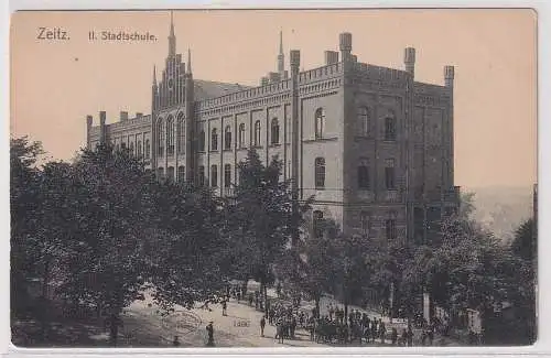 05081 Ak Zeitz II. Stadtschule um 1910