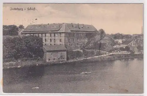 38950 Ak Insterburg Tschernjachowsk - Partie am Schloss 1916