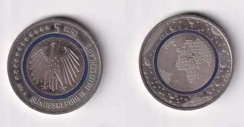 5 Euro Sammlermünze Deutschland 2016 Prägeort A Blauer Planet Erde (144886)